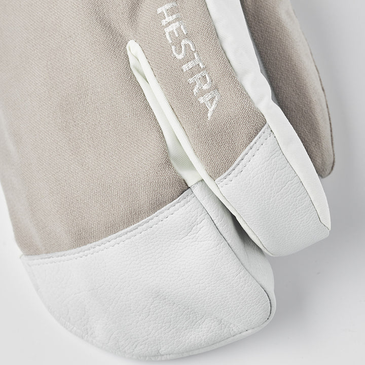 Hestra Powder Gauntlet 3 Finger Mittens Beige