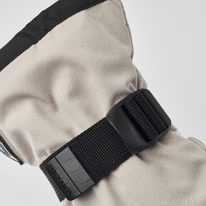 Hestra Powder Gauntlet 3 Finger Mittens Beige