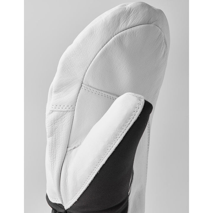 Hestra Power Heater Gauntlet Mittens Grey/White