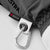 Hestra Power Heater Gauntlet Mittens Grey/White