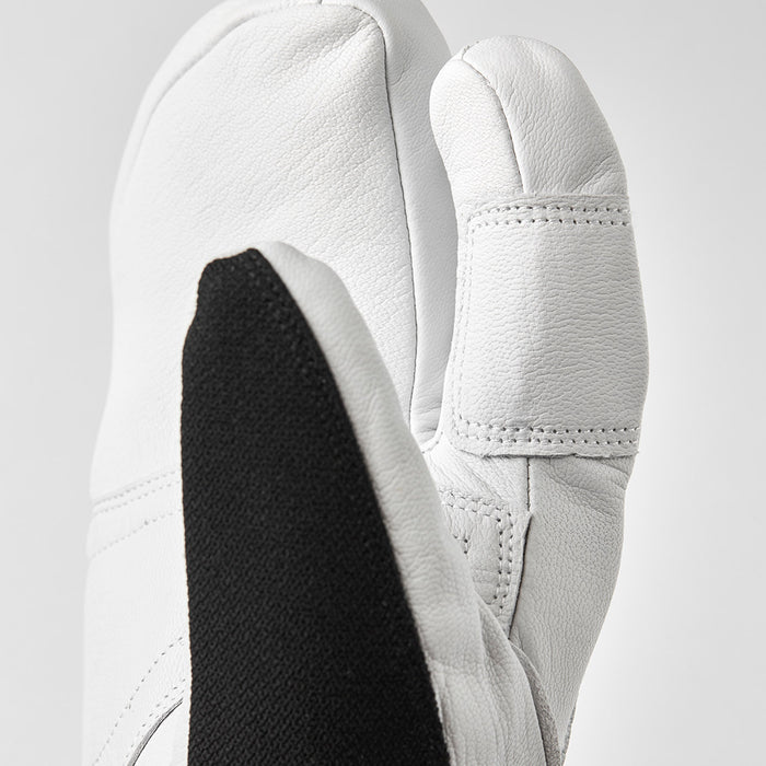 Hestra Army Leather Patrol 3-Finger Mittens Black