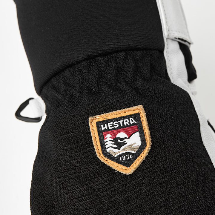 Hestra Army Leather Patrol 3-Finger Mittens Black