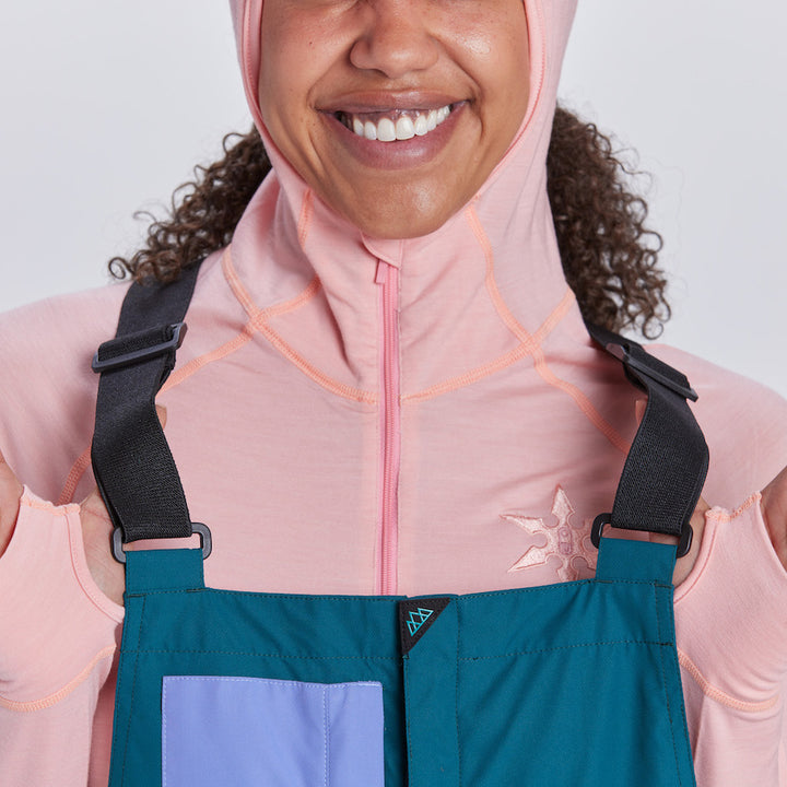 Airblaster Sassy Hot Bibs - Women's Night Spruce