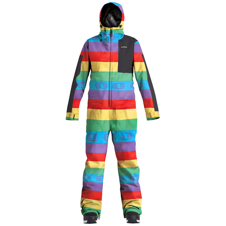 Airblaster Stretch Freedom Suit - Women's Rainbow Stripe