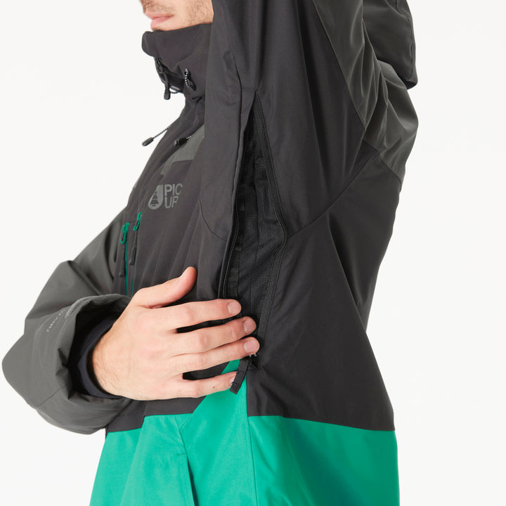 Picture Organic Object Jacket - Men's Spectra Green/Black