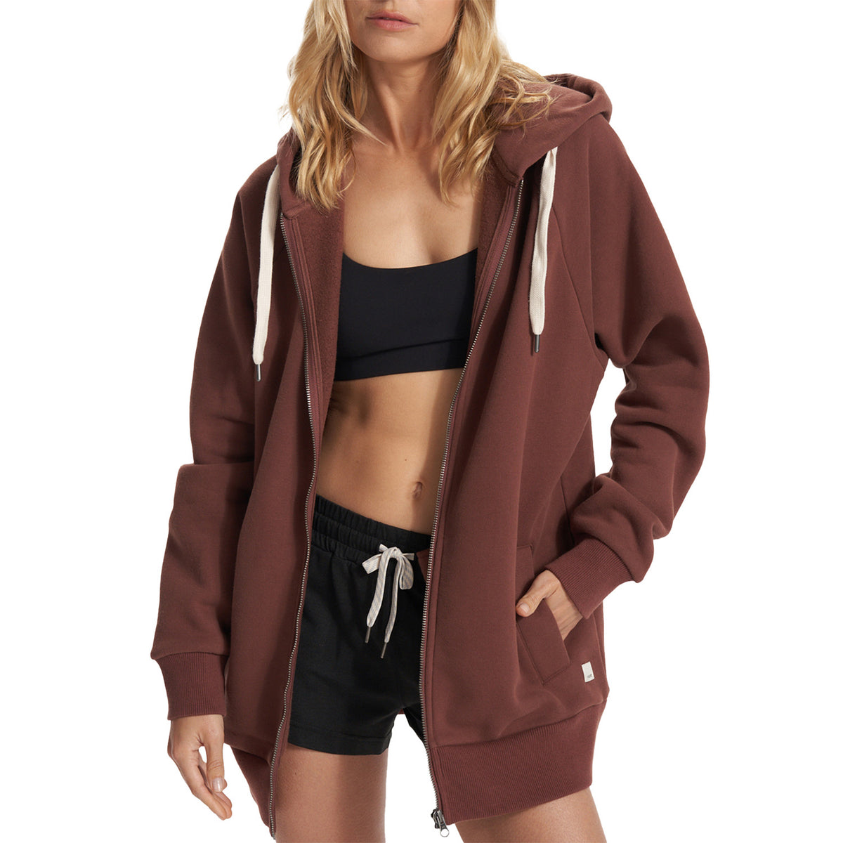 Vuori Restore Hoodie - Women's Hazelnut