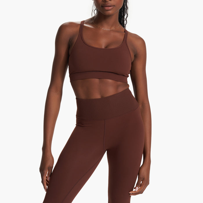 Vuori Mindset Bra - Women's Mulberry