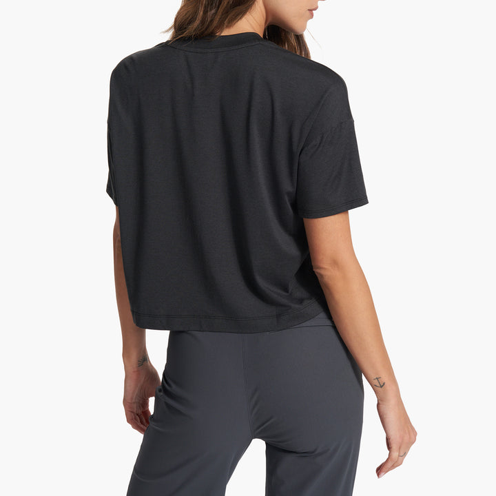 Vuori Energy T-Shirt - Women's Black Heather