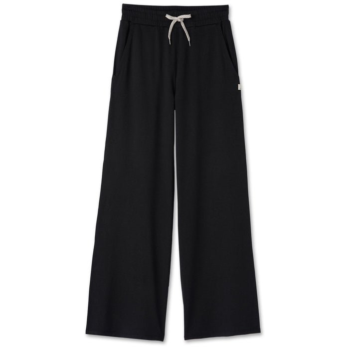 Vuori Halo Essential Wideleg Pants - Women's Black Heather