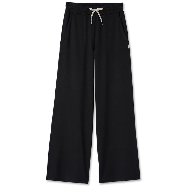 Vuori Halo Essential Wideleg Pants - Women's Black Heather