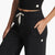 Vuori Halo Essential Wideleg Pants - Women's Black Heather