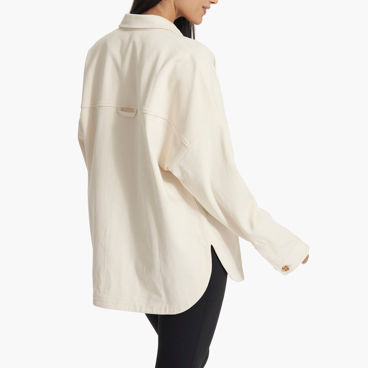 Vuori Mackenzie Shirt Jacket - Women's Natural
