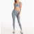 Vuori Elevation Ruched Bra - Women's Flint Heather