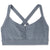 Vuori Elevation Ruched Bra - Women's Flint Heather