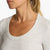 Vuori Long-Sleeve Pose Scoop T-Shirt - Women's White Heather Grey