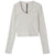 Vuori Long-Sleeve Pose Scoop T-Shirt - Women's White Heather Grey