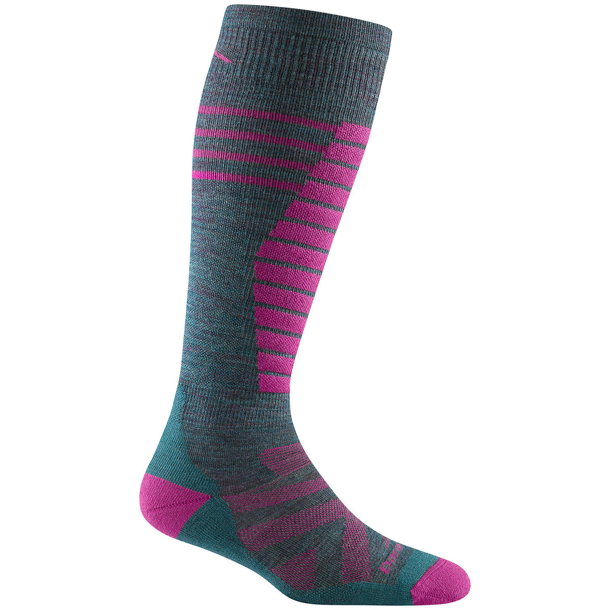 Darn Tough Edge OTC Midweight Cushion Socks - Women's Teal