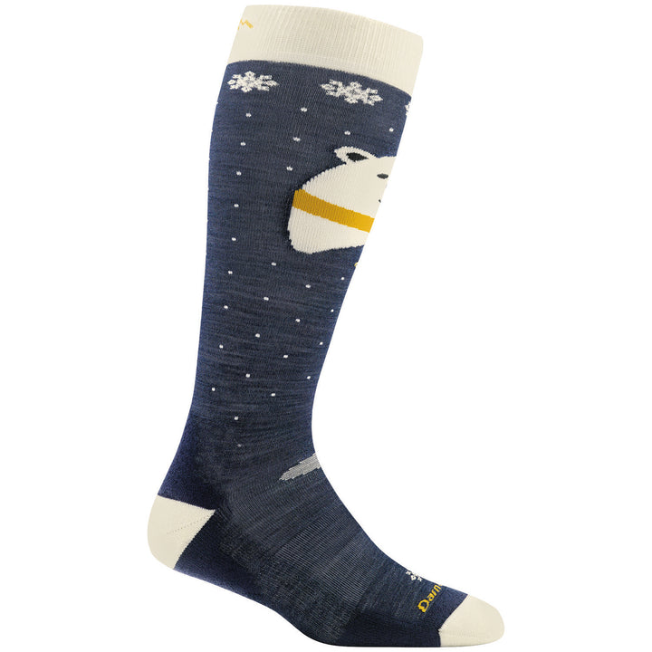 Darn Tough Polar Bear Midweight OTC Socks - Kids' Blue