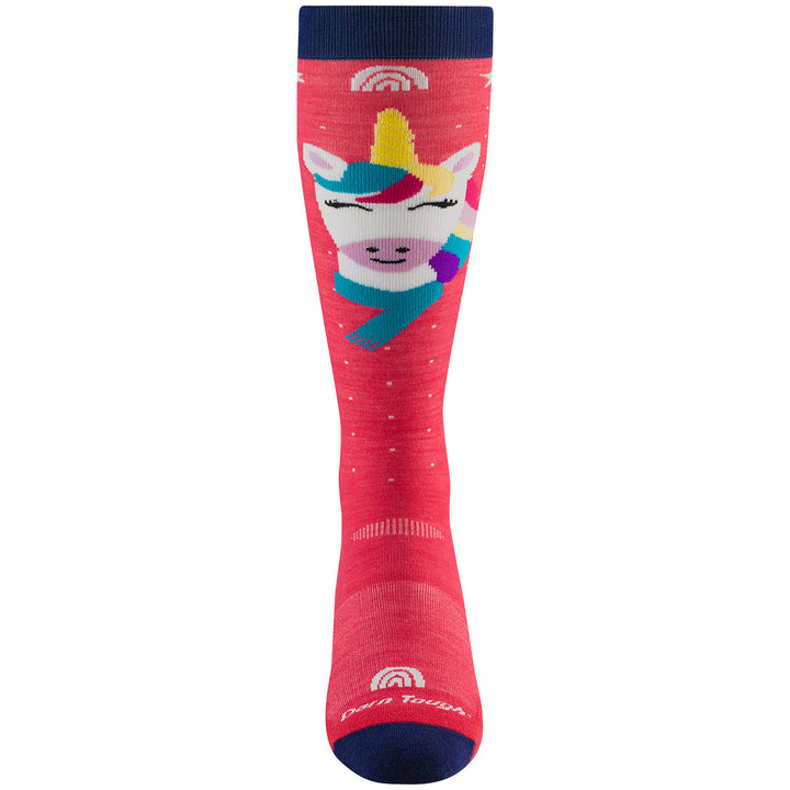 Darn Tough Magic Mountain Midweight OTC Socks - Kids' Raspberry