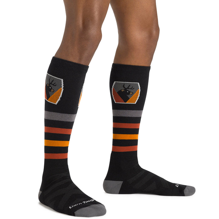 Darn Tough Beer Badge Midweight OTC Socks Black