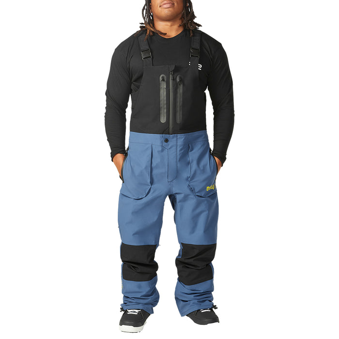 thirtytwo TM-3 Bib Pants - Men's Blue/Black