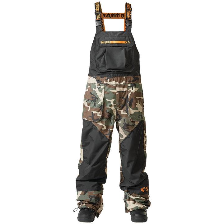 thirtytwo Basement Bibs - Men's Black/Camo