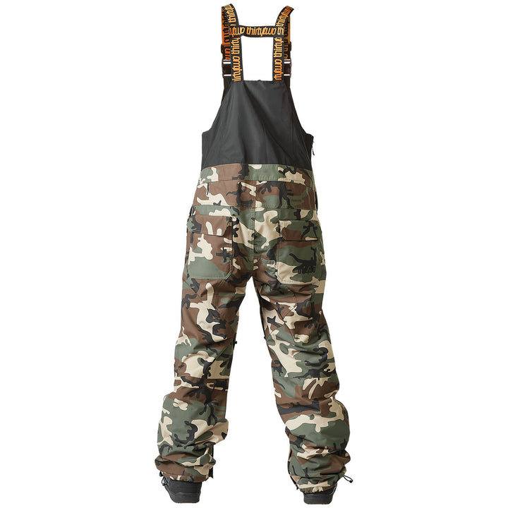 thirtytwo Basement Bibs - Men's Black/Camo