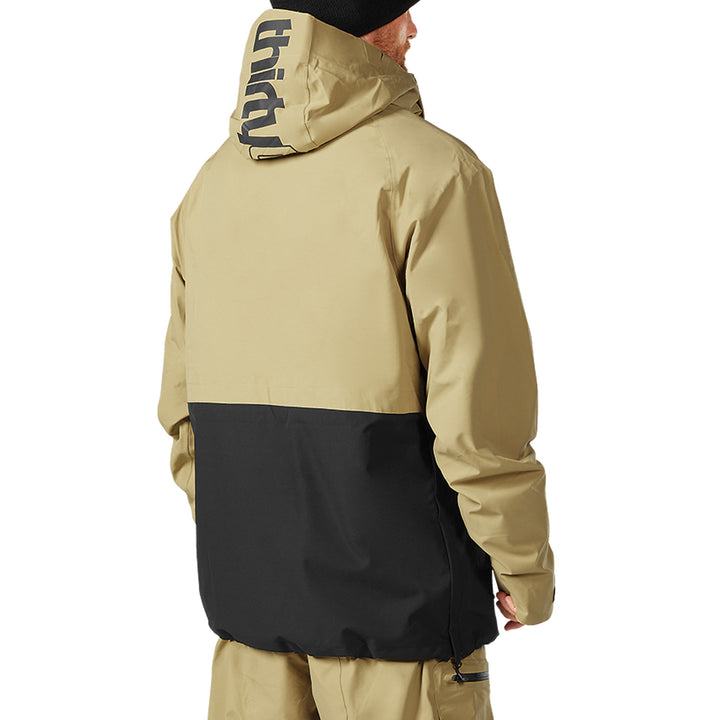 thirtytwo Light Anorak - Men's Black/Tan