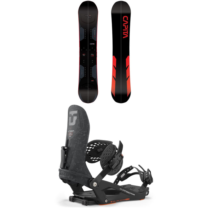 CAPiTA Mega Split Splitboard + Union Charger FC Splitboard Bindings 2024