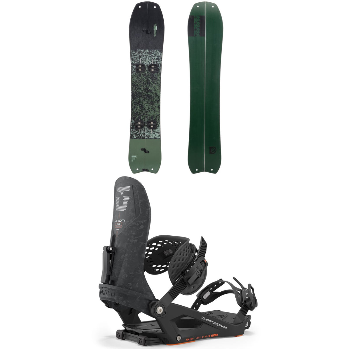 K2 Isolator Splitboard + Union Charger FC Splitboard Bindings 2024