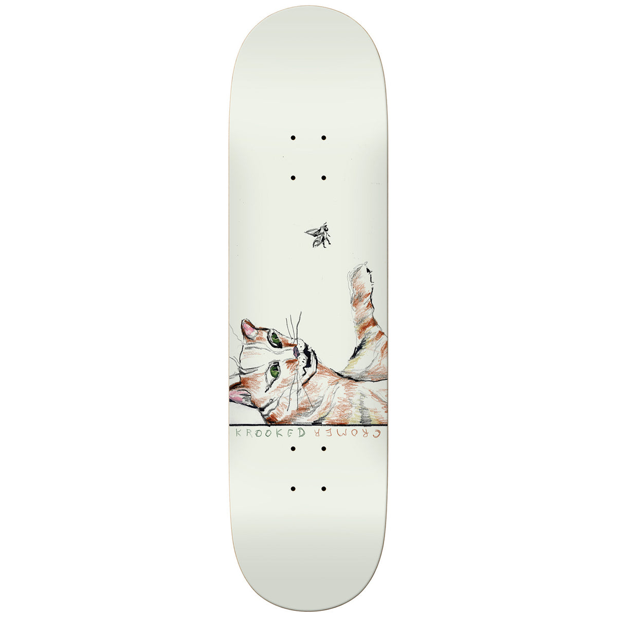 Krooked Cromer Predator 8.25 Skateboard Deck