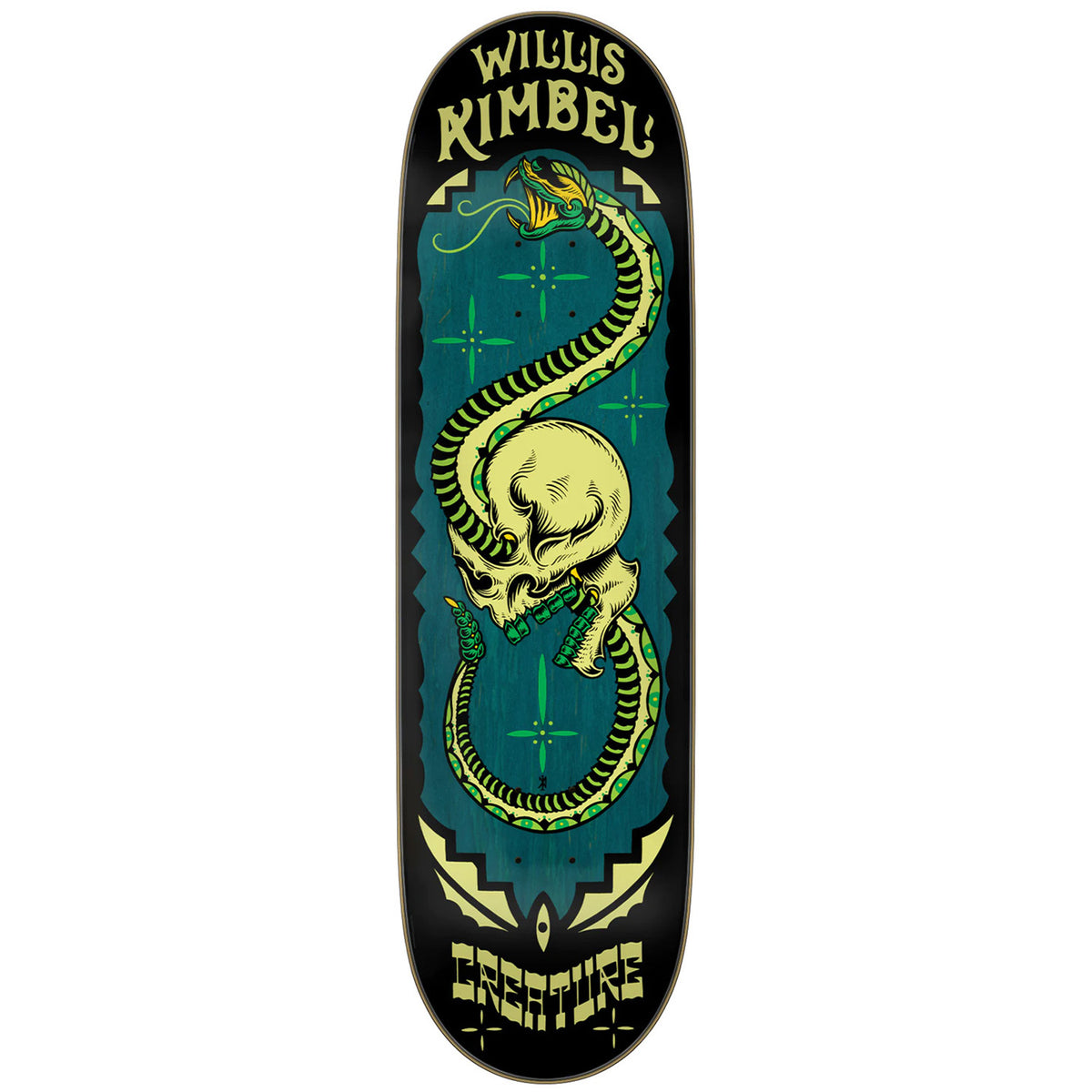 Creature Kimbel Take Warning Pro 8.8 Skateboard Deck