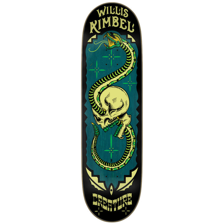 Creature Kimbel Take Warning Pro 8.8 Skateboard Deck