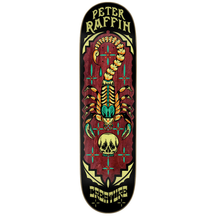 Creature Raffin Take Warning Pro 8.51 Skateboard Deck