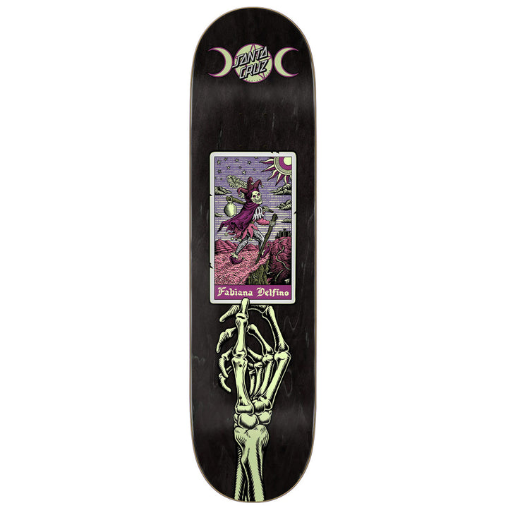 Santa Cruz Delfino Tarot Pro 8.0 Skateboard Deck
