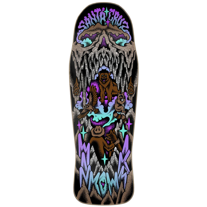 Santa Cruz Winkowski Crystal Cave Shaped 10.34 Skateboard Deck