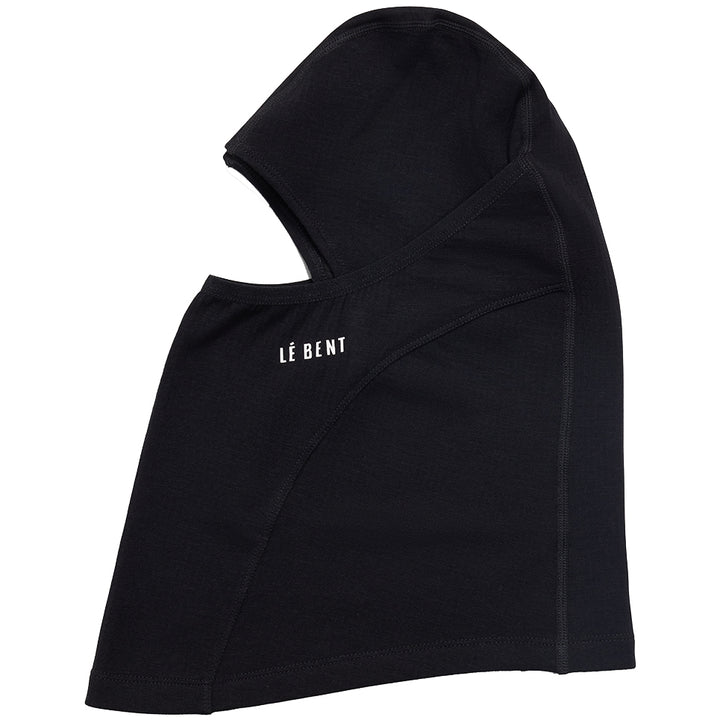 Le Bent Waffle Midweight Balaclava Black
