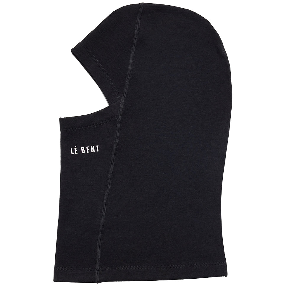 Le Bent Waffle Midweight Balaclava - Kids' Black