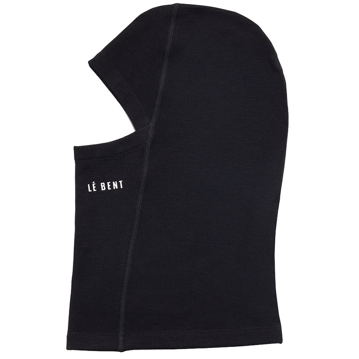 Le Bent Waffle Midweight Balaclava - Kids' Black