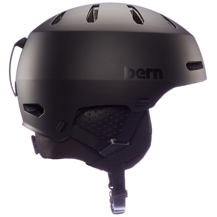 bern macon 2.0 mips bike helmet MIPS / M / Matte Black shell lid that boasts durability and unbeatable performance Bern Macon 2.0 MIPS Helmets