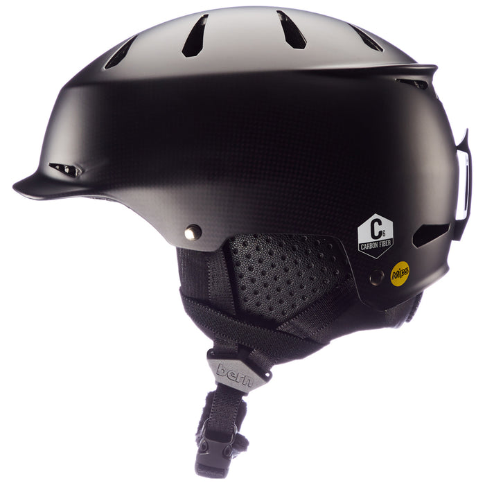 Bern Hendrix Carbon MIPS Round Fit Helmet Gloss Black