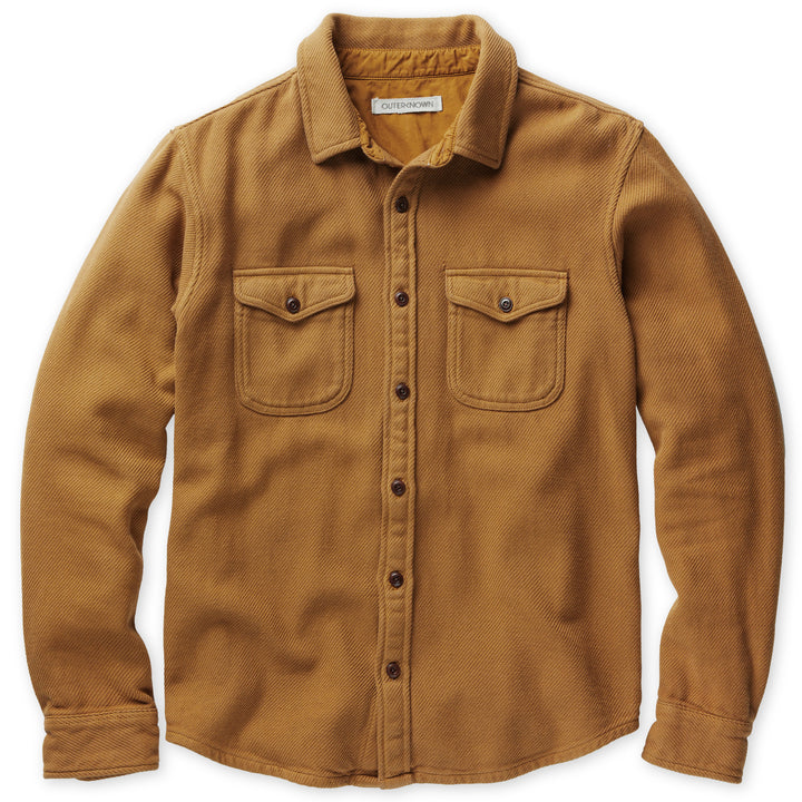 Outerknown Chroma Blanket Shirt - Men's Tiramisu