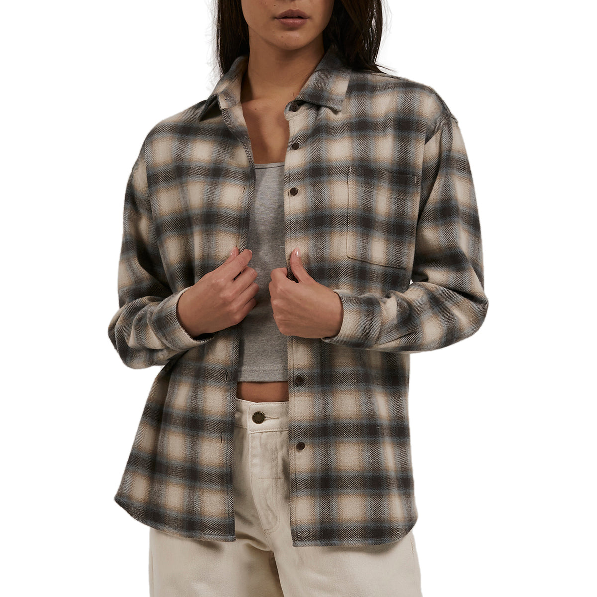 Thrills Barrio Flannel Shirt - Women's Tarmac