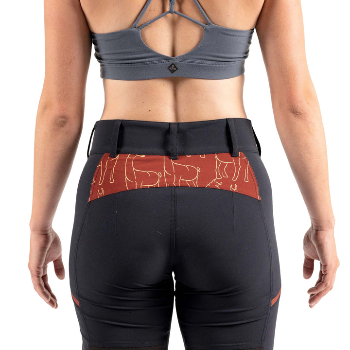 Wild Rye Freyah Pants - Women's Llamas-Mahogany