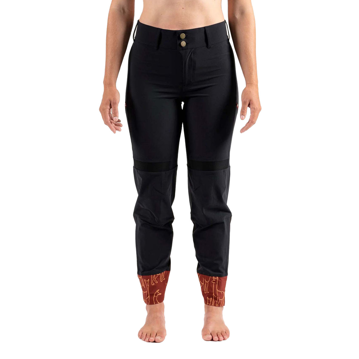 Wild Rye Freyah Pants - Women's Llamas-Mahogany