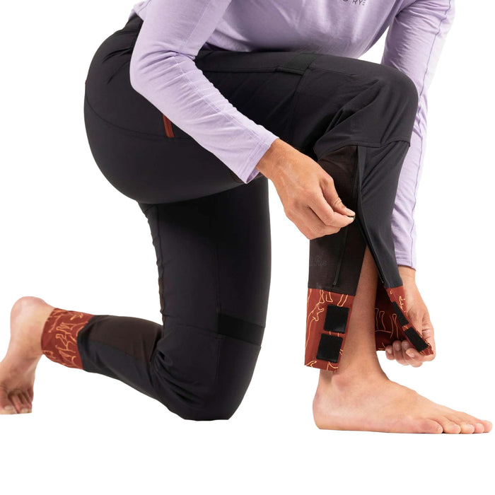 Wild Rye Freyah Pants - Women's Llamas-Mahogany