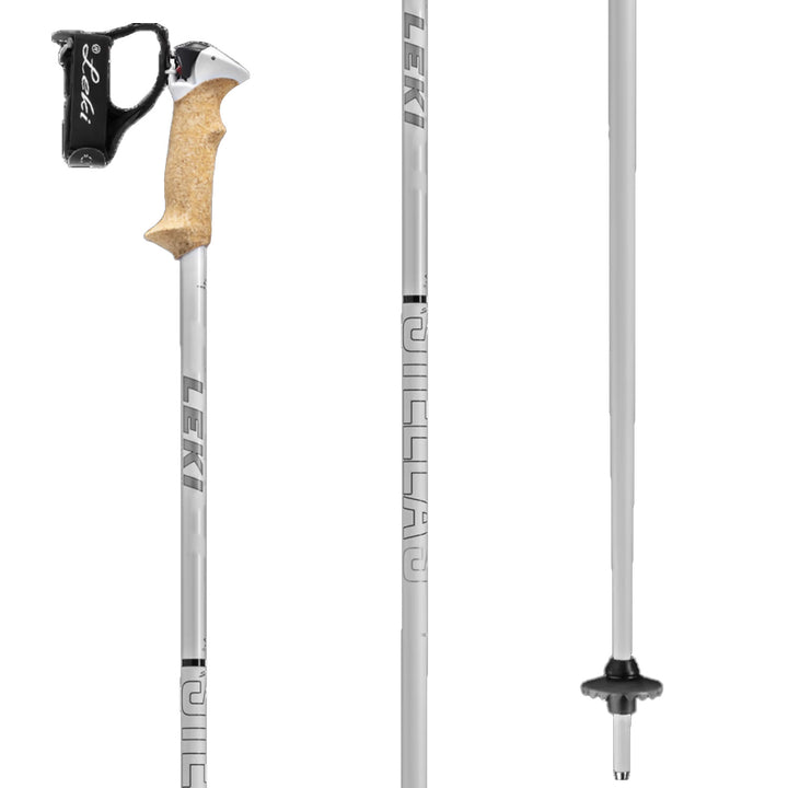 LEKI Stella S Ski Poles - Women's 2025 White/Silver