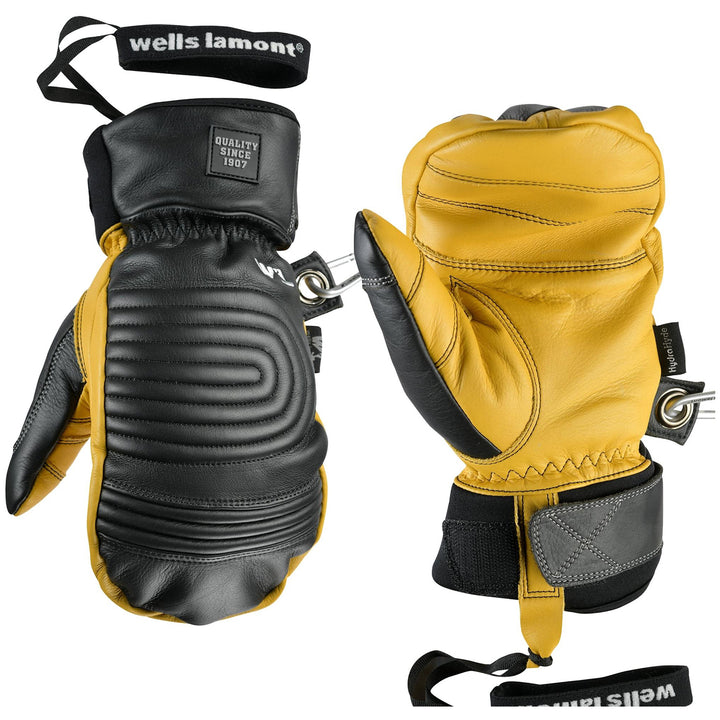 Wells Lamont Ajax Mittens Black/Saddletan