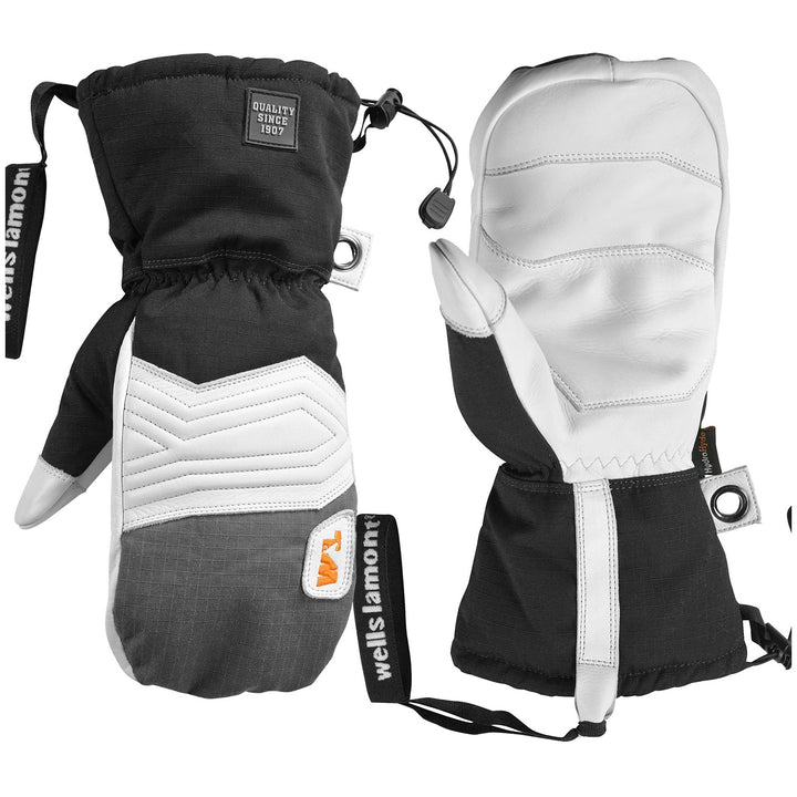 Wells Lamont Basecamp Mittens Black/White