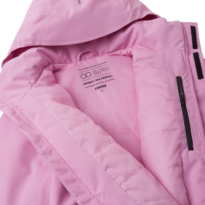 Reima Palaten Onepiece - Girls' Classic Pink